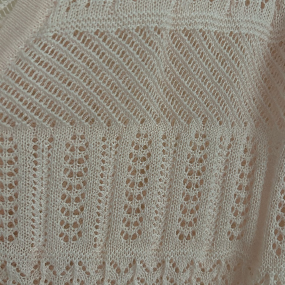 Maison Jules Light Pink Knit Cardigan - Picture 4 of 8